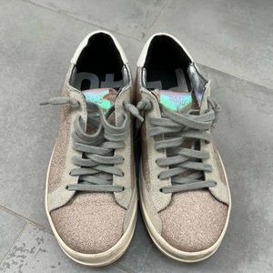 GUC P448 Glitter John Shoes Size 36 Womens 6.5